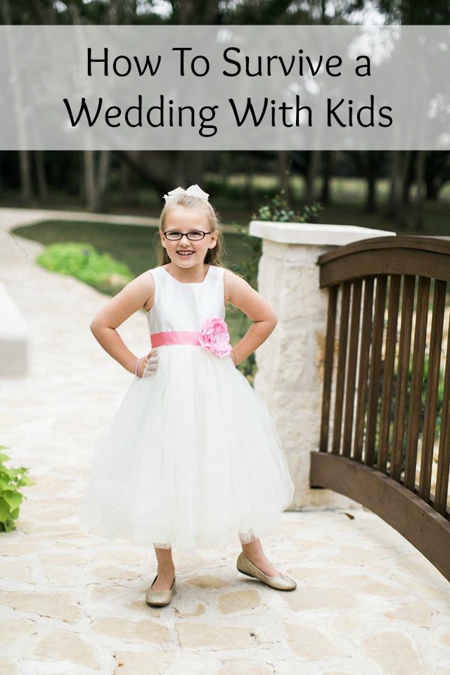 How To Survive a Wedding With Kids