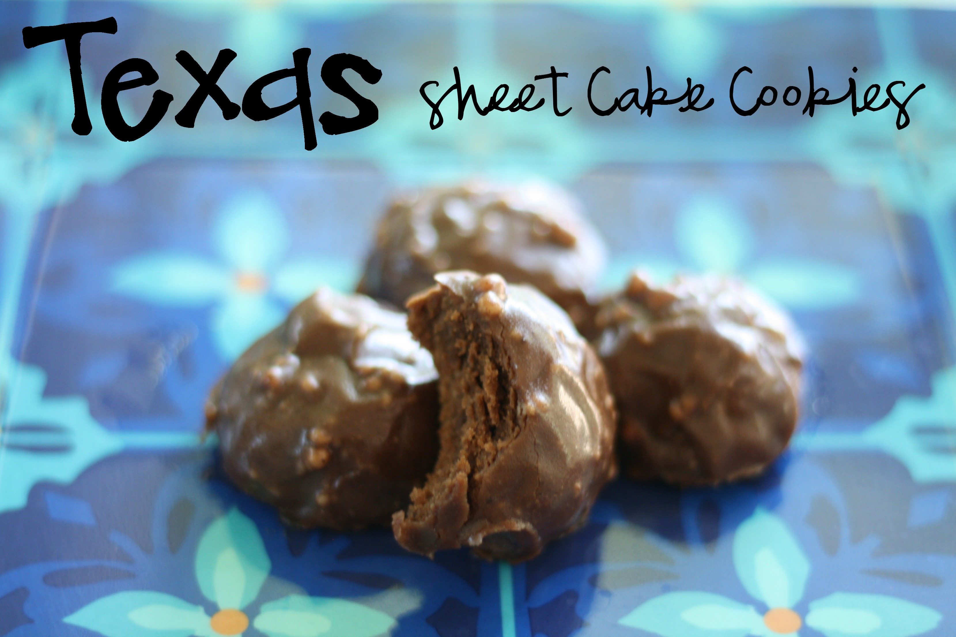 Texas Sheet Cake Cookies