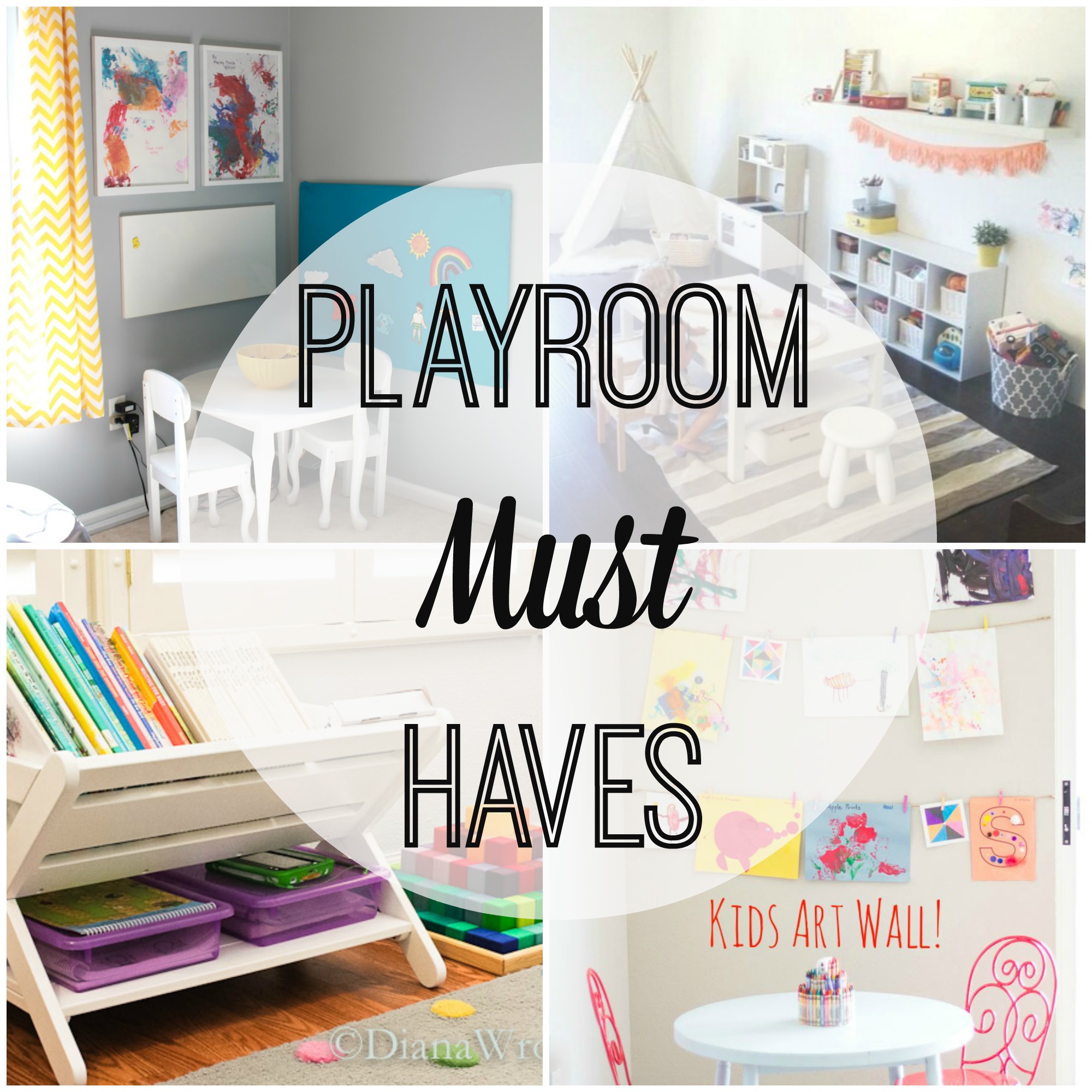 Wall Mounted Art Station for Kids - Crate&Kids Blog