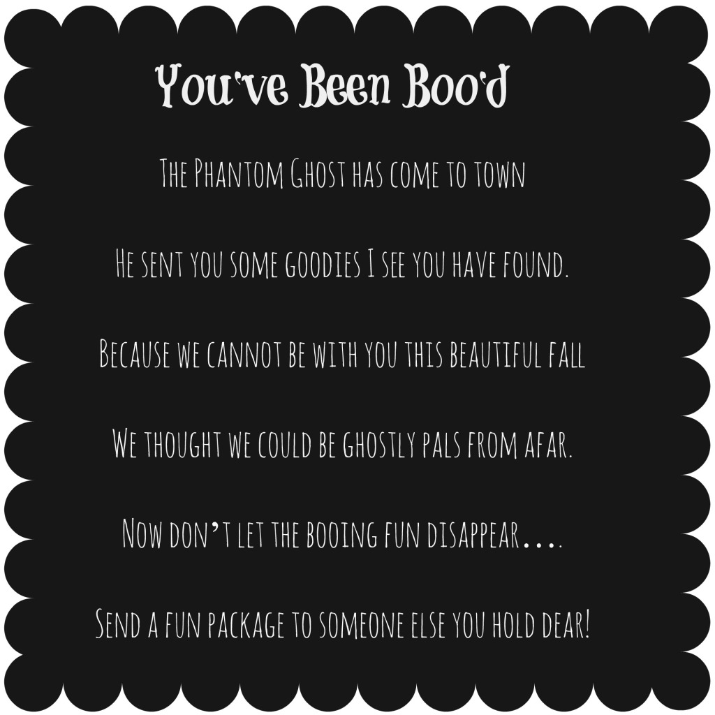 You've Been Boo'ed Package:: Send a Boo! - Houston Mommy and Lifestyle ...