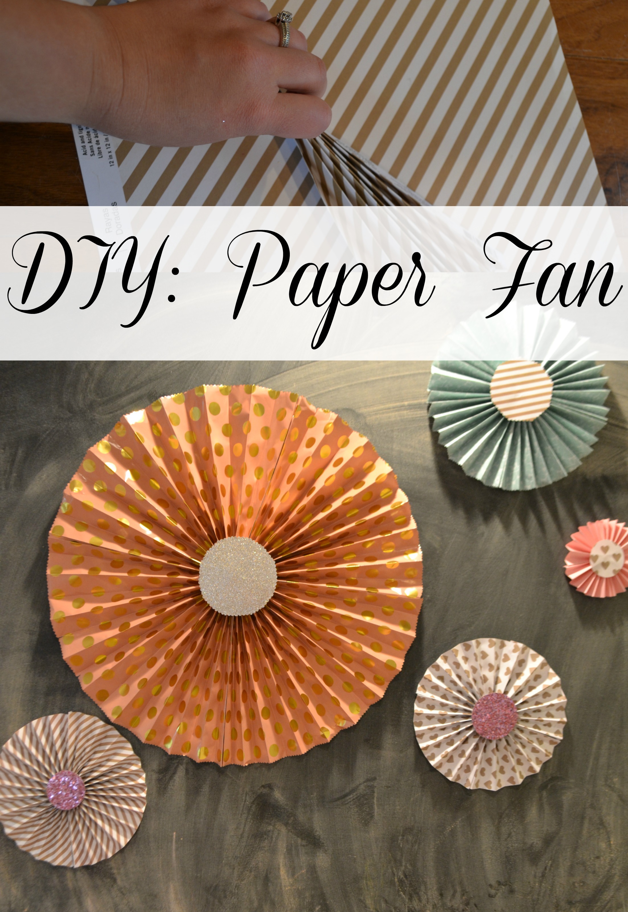 How to Make a Simple Paper Fan