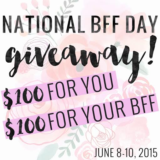 National BFF Day Giveaway