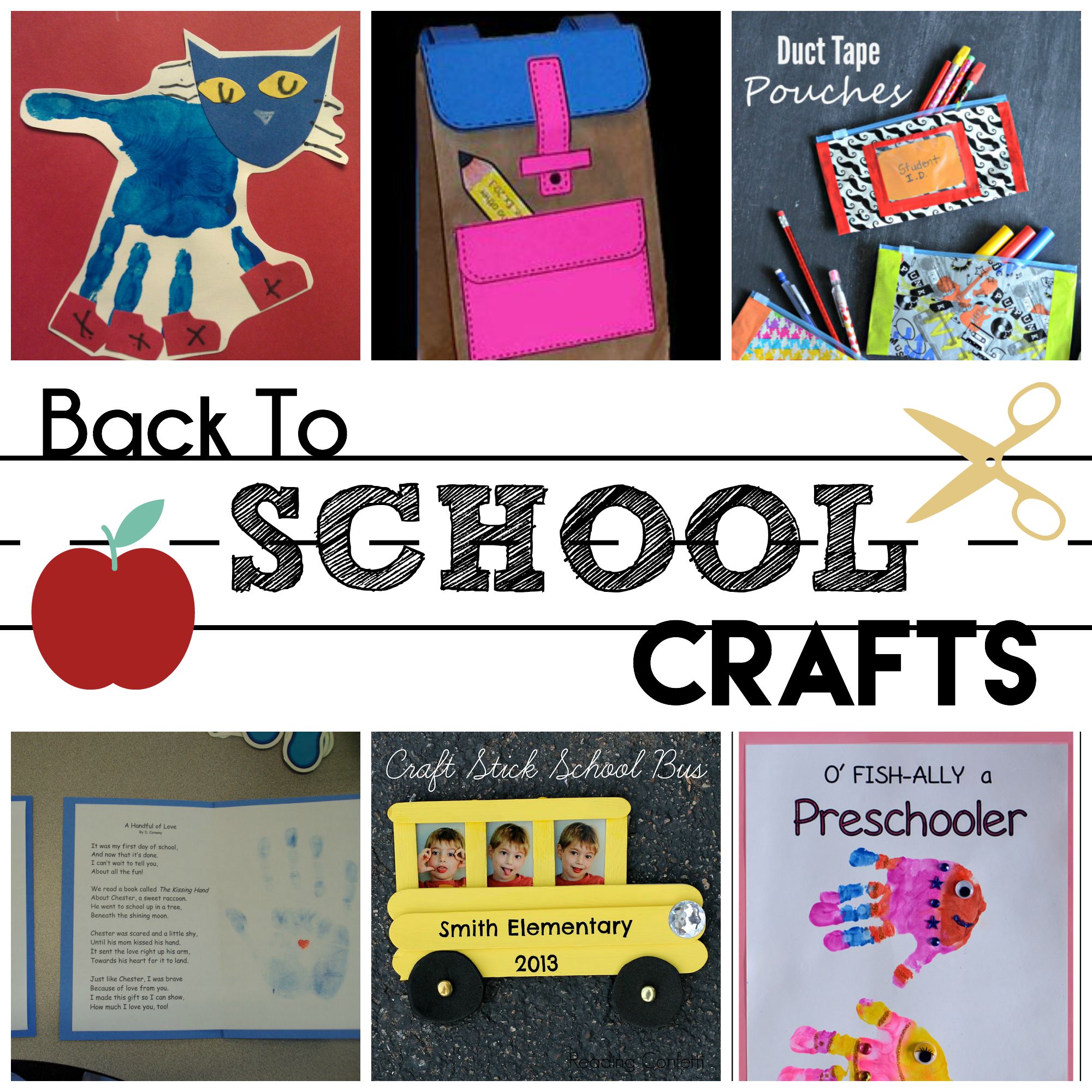 Back To School Preschool Crafts Houston Mommy And Lifestyle Blogger Moms Without Answers