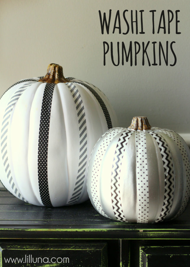 Adorable-Washi-Tape-Pumpkins