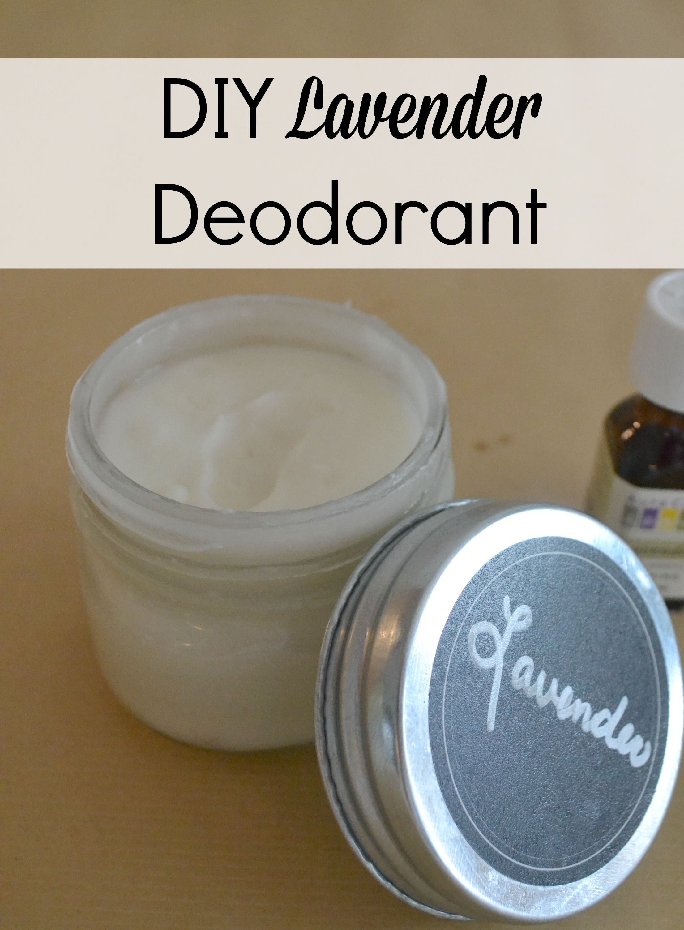 DIY Deodorant