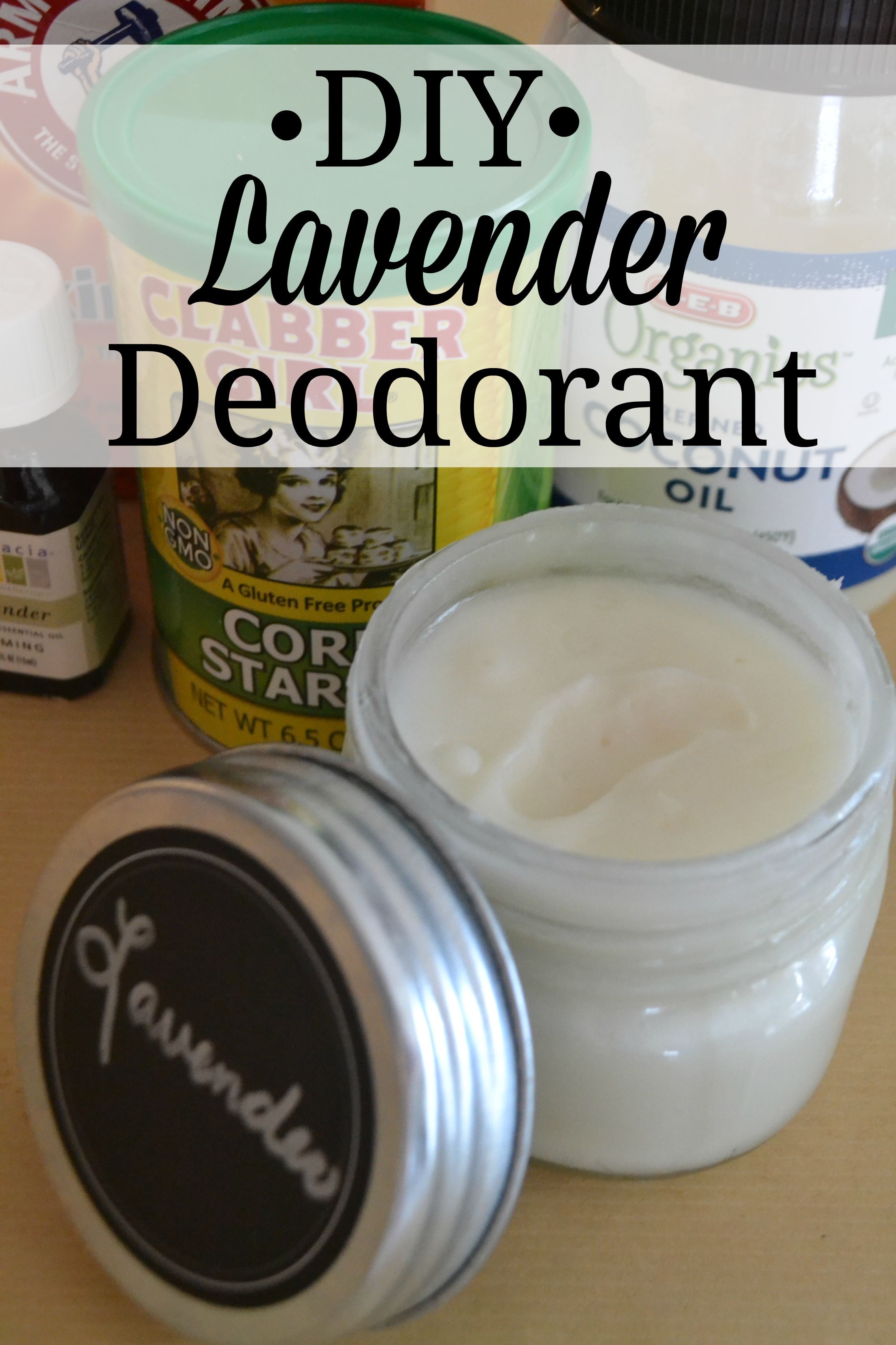 DIY Lavender Deodorant