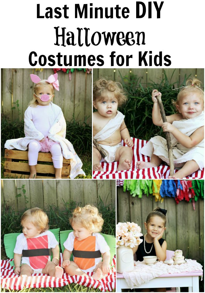 Easy Last-Minute DIY Halloween Costumes