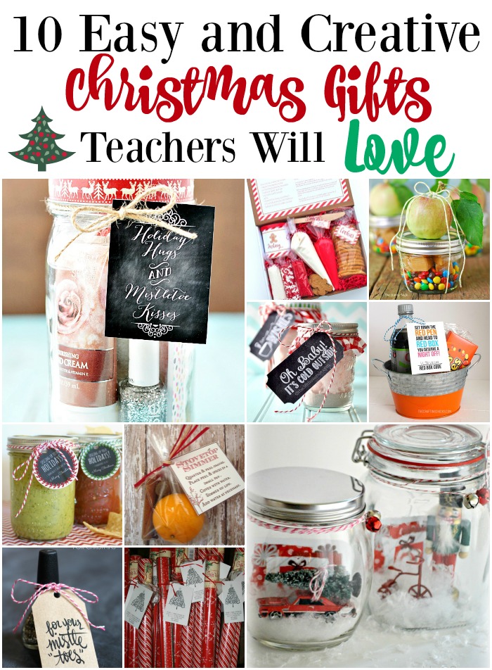 10easy and Creative Christmas Gifts Teachers will Love