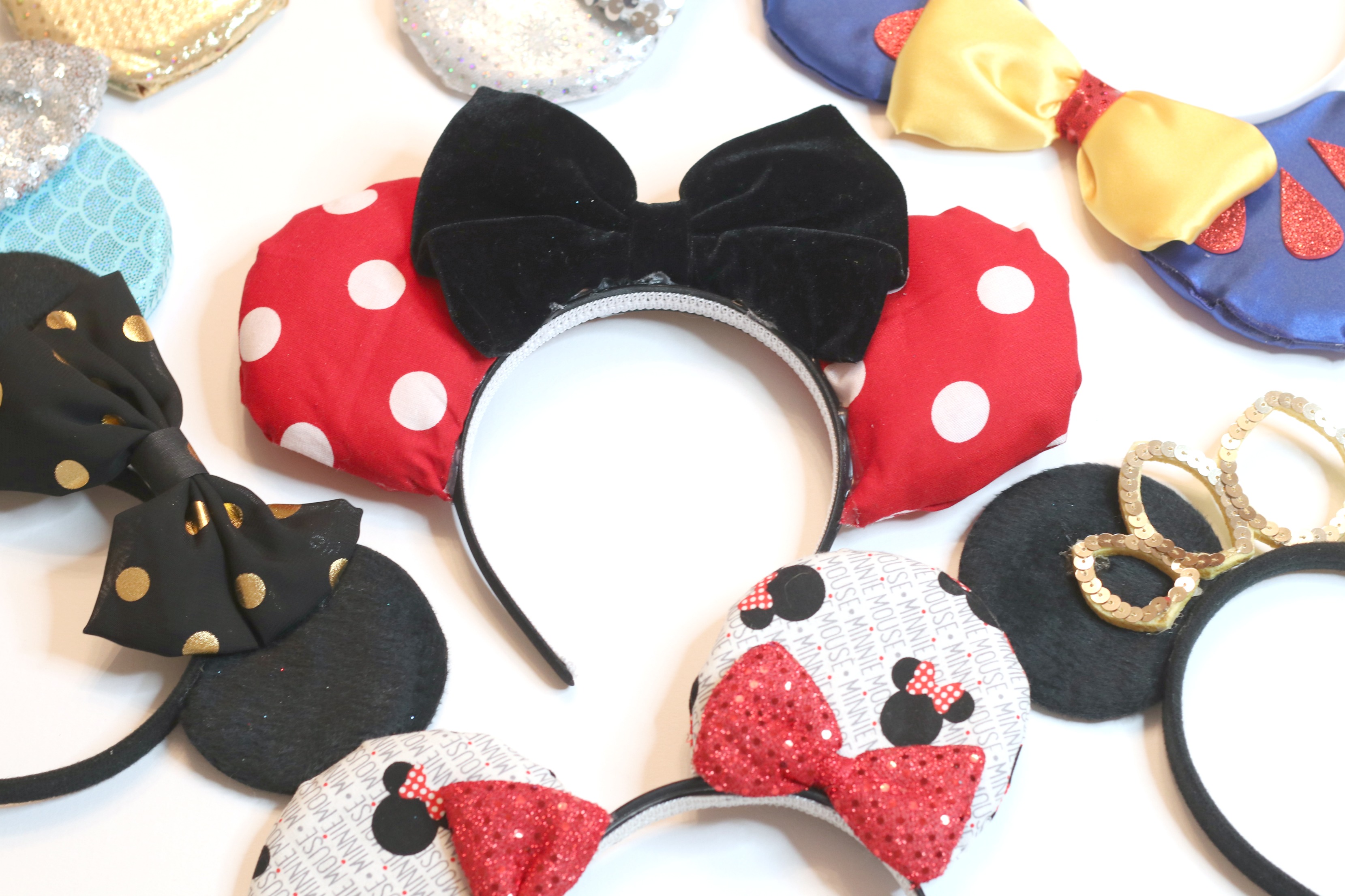 Hand make a pair of Minnie Ears with me for an order