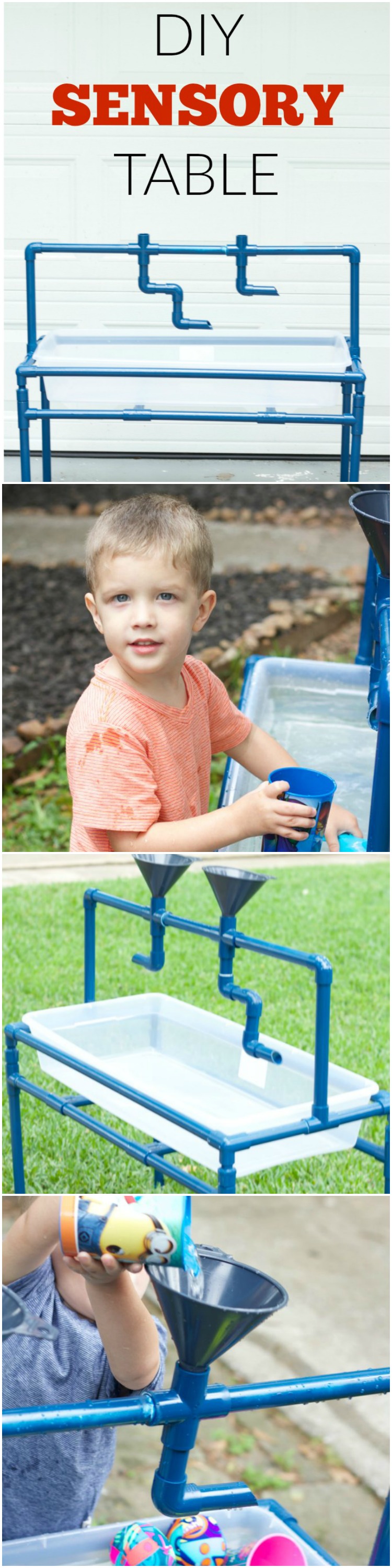 This is so fun! What a fun idea for the summer. This DIY Sensory Table looks so easy to make!