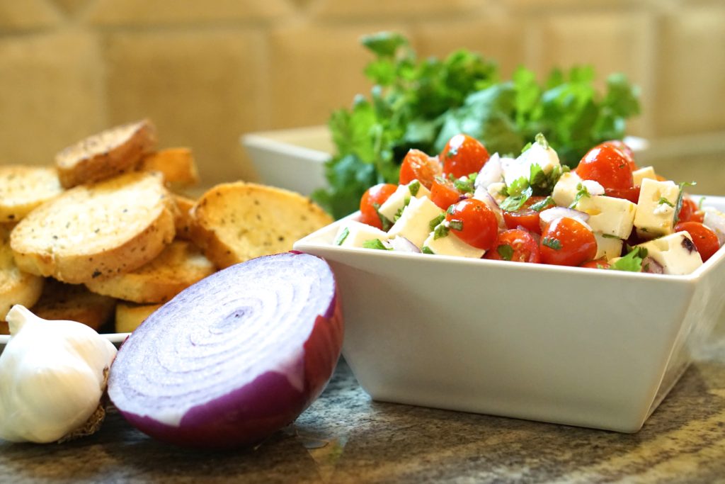 BEST TOMATO FETA SALAD