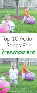 Top 10 Action Songs For Preschoolers