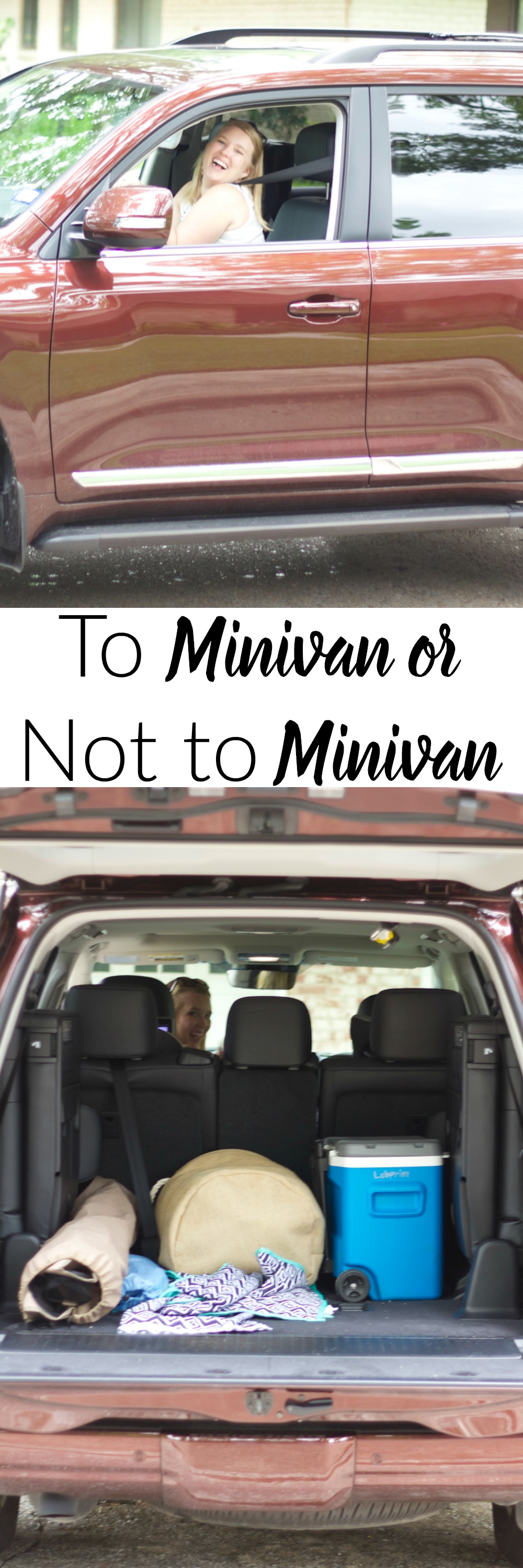 To Minivan or Not to Minivan- A moms thoughts on whether or not a minivan is the way to go with the help of the 2016 Toyota Land Cruiser.