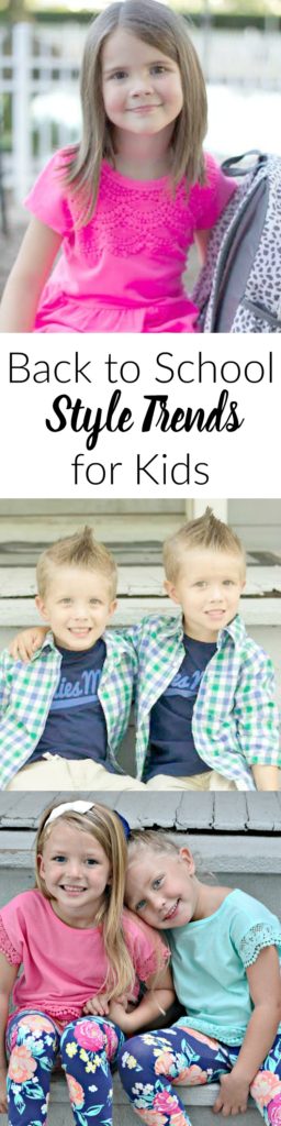 Back to school trends 2016 for kids. These styles are so cute and trendy!