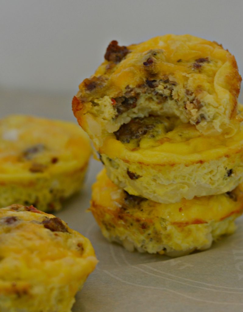 -Egg, Potato, Sausage and Cheese Fritata5 Make Ahead Back to School Breakfast Recipes