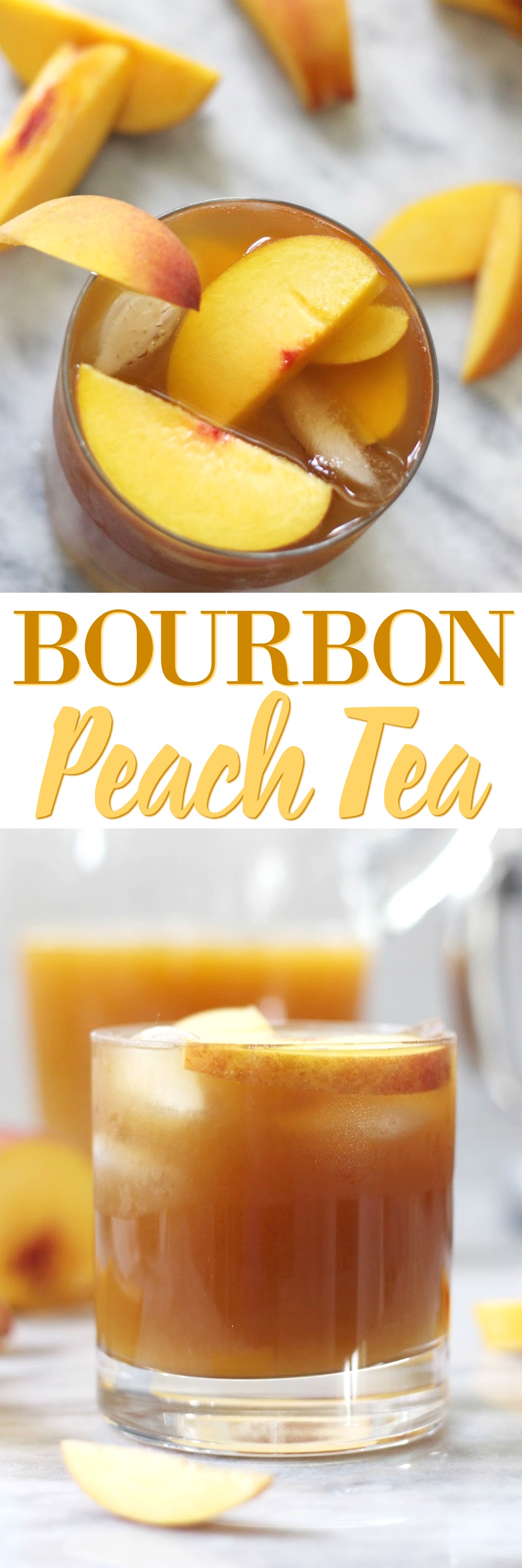 Bourbon Peach Tea