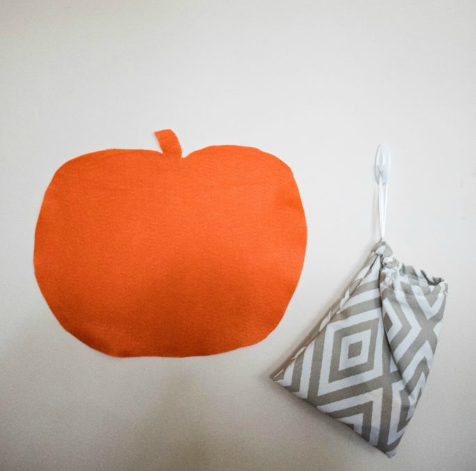 Felt Fall Pumpkin, Toddler Activity, Halloween