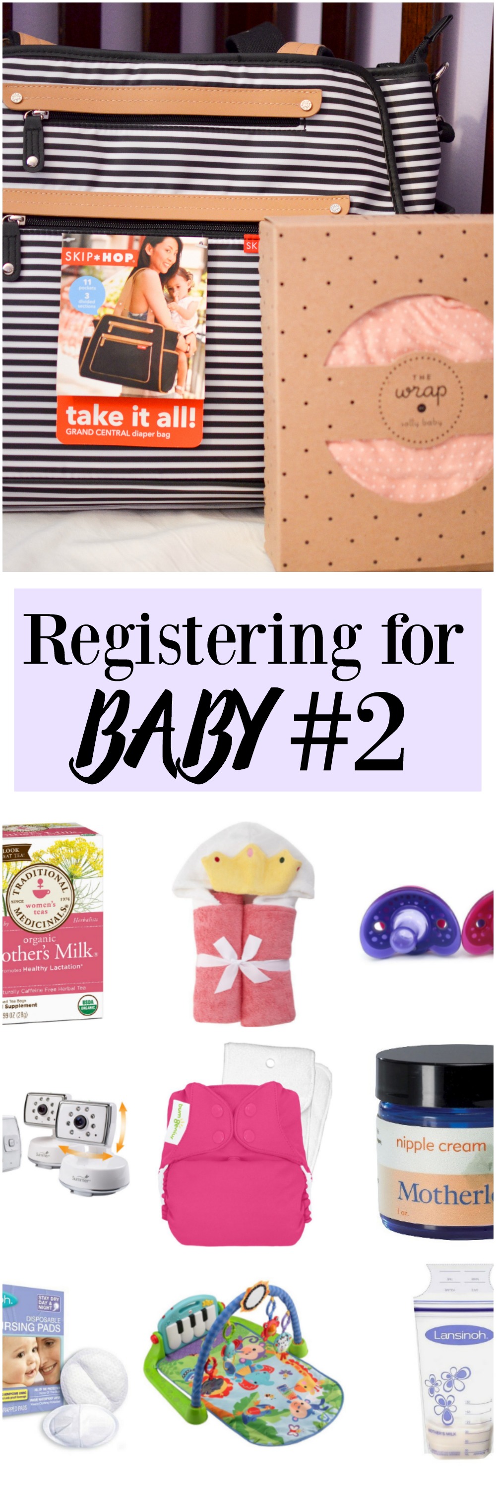 Registering for Baby #2. What you really need!