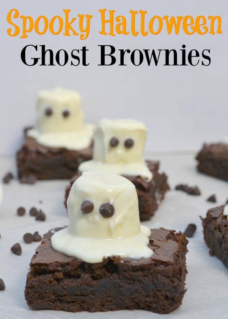 Spooky Halloween Ghost Brownies - Houston Mommy and ...