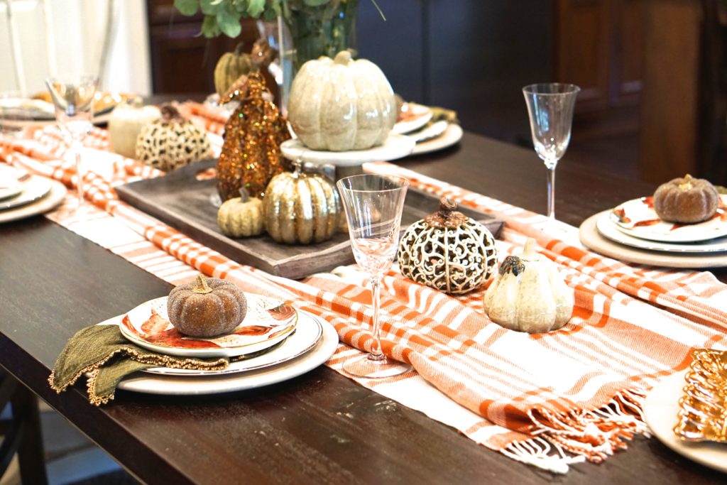 effortless fall tablecape thanksgiving tablescape kid friendly entertaining fall decor