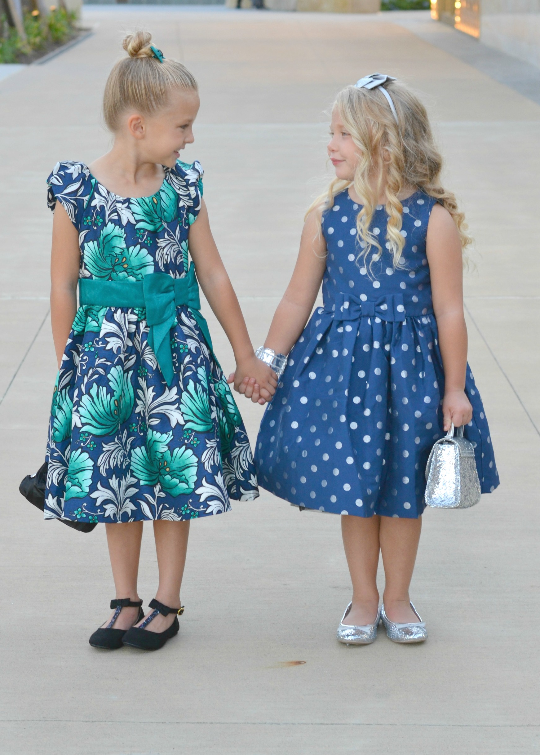 Kids Fashion: Dressy Winter Emerald Tones