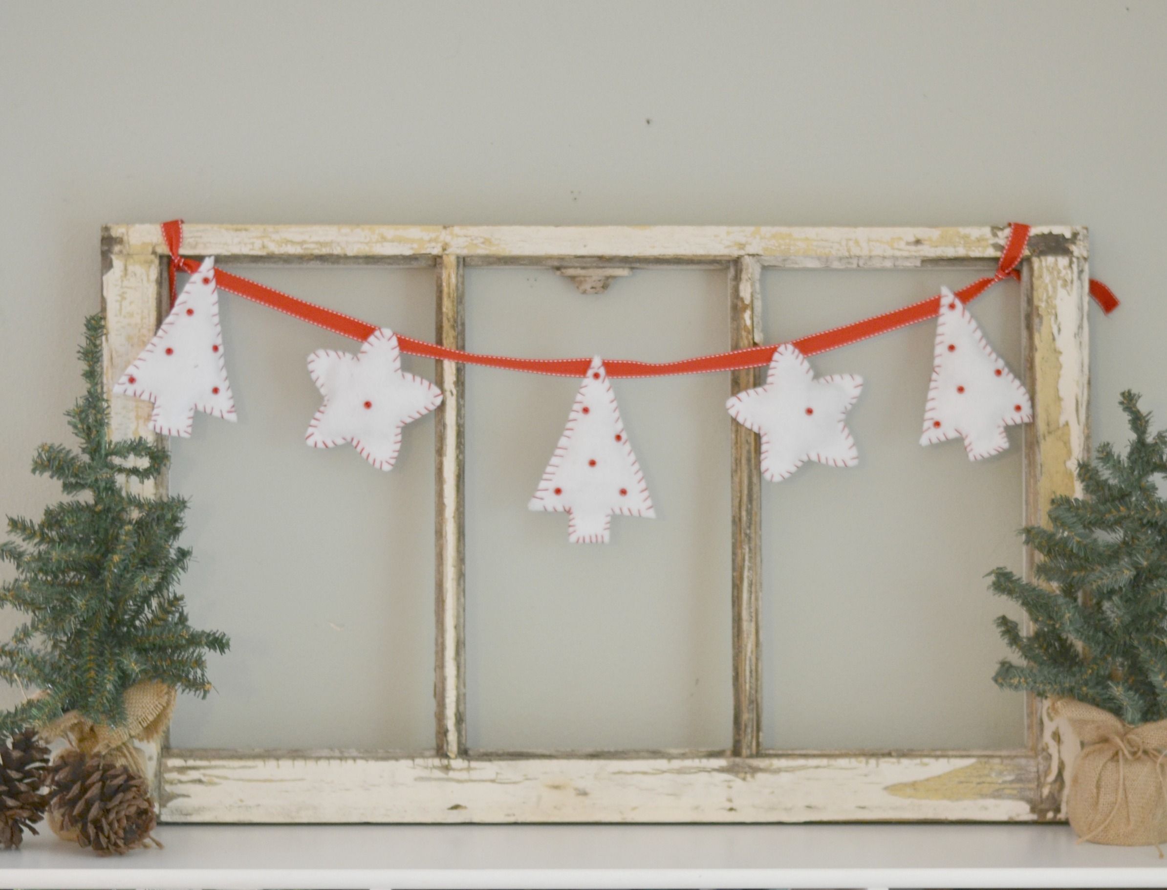 Making a Felt Star Ornament