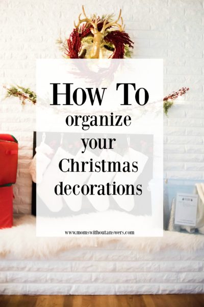 How to Organize Your Christmas Decorations - Houston Mommy and ...