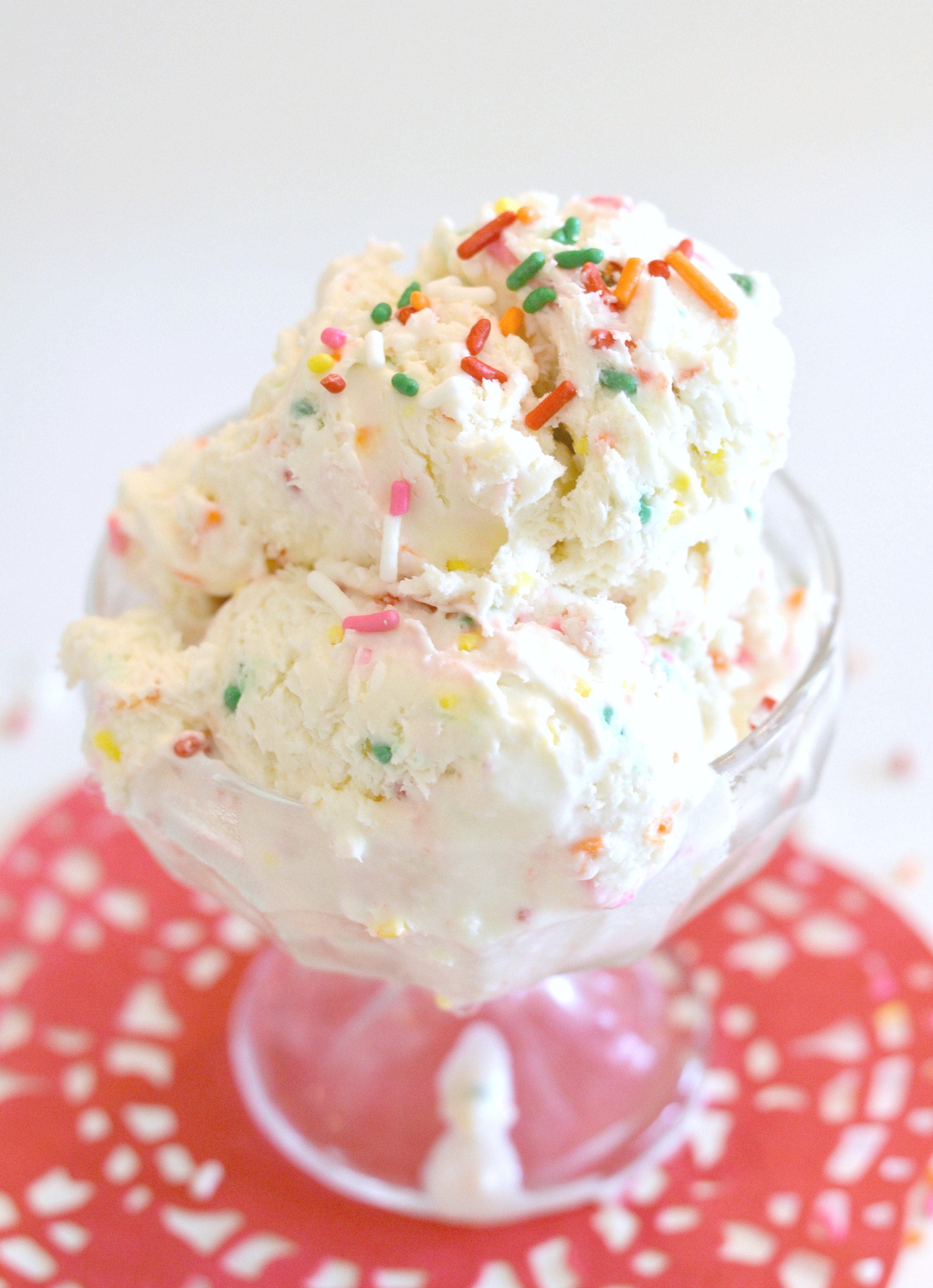 No-Churn Funfetti Cake Batter Ice Cream - Houston Mommy ...