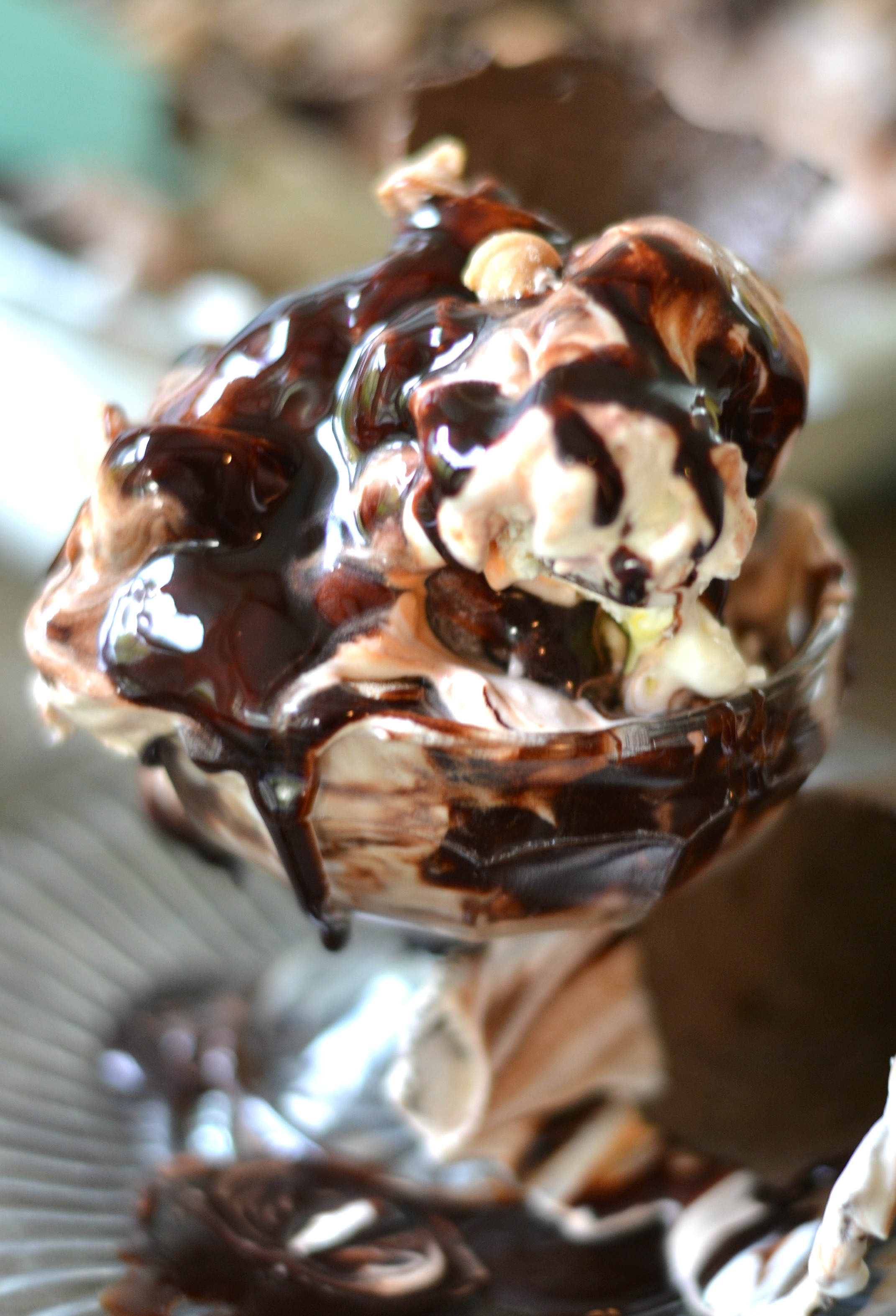 No-Churn Peanut Butter and Chocolate Ice Cream