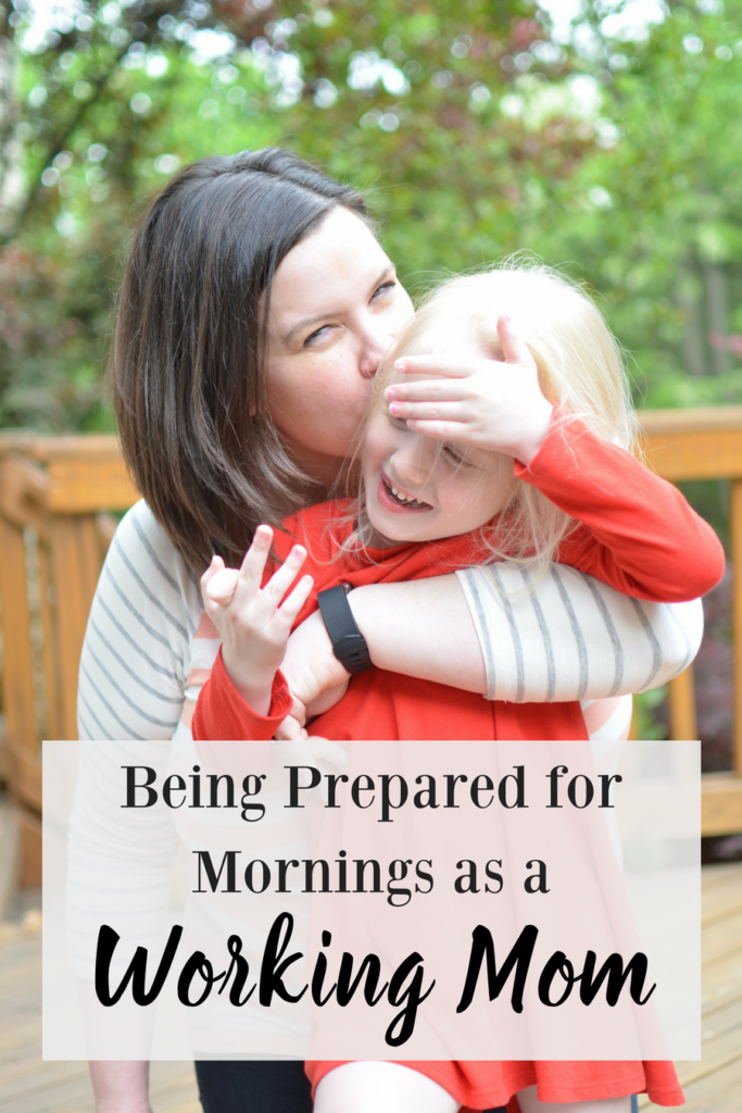 Getting out of the house in the morning is tough for any mom, but working moms have a few more challenges. Tips for getting out of the house in the morning with everything you need - and still making it to the office on time!