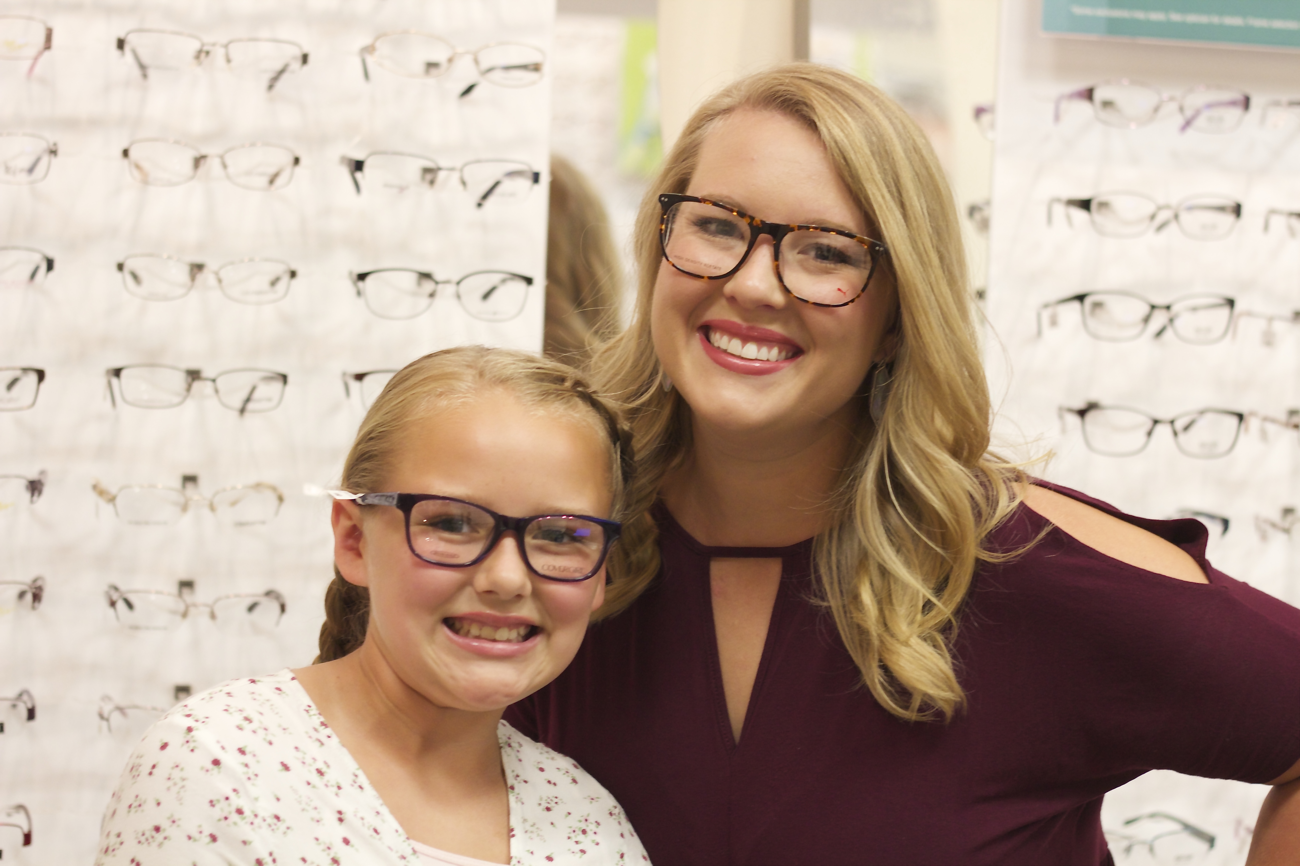 Mom and Daughter Back to School Shopping