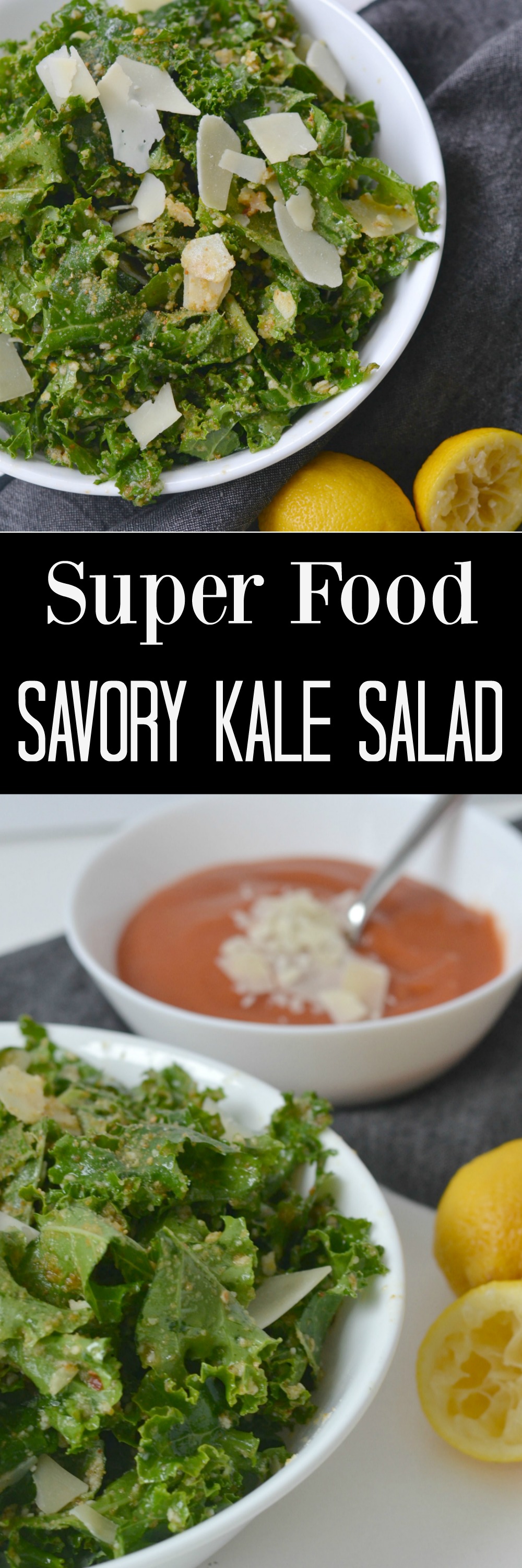 Super Food Savory Kale Salad