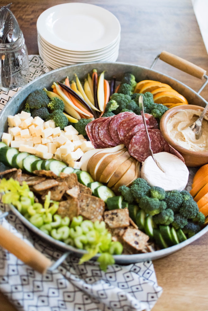 How to make a crudite snack platter for parties