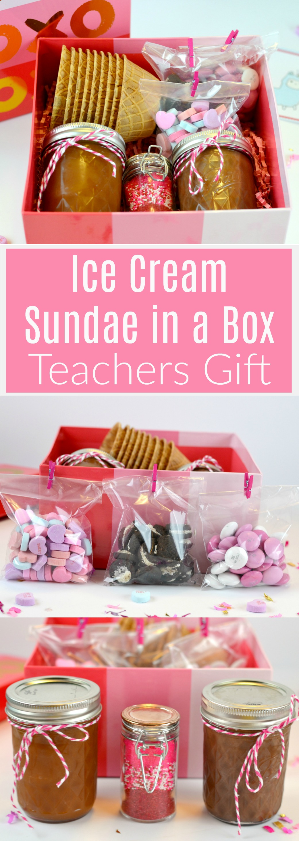 Ice Cream Sundae in a Box Teachers Gift