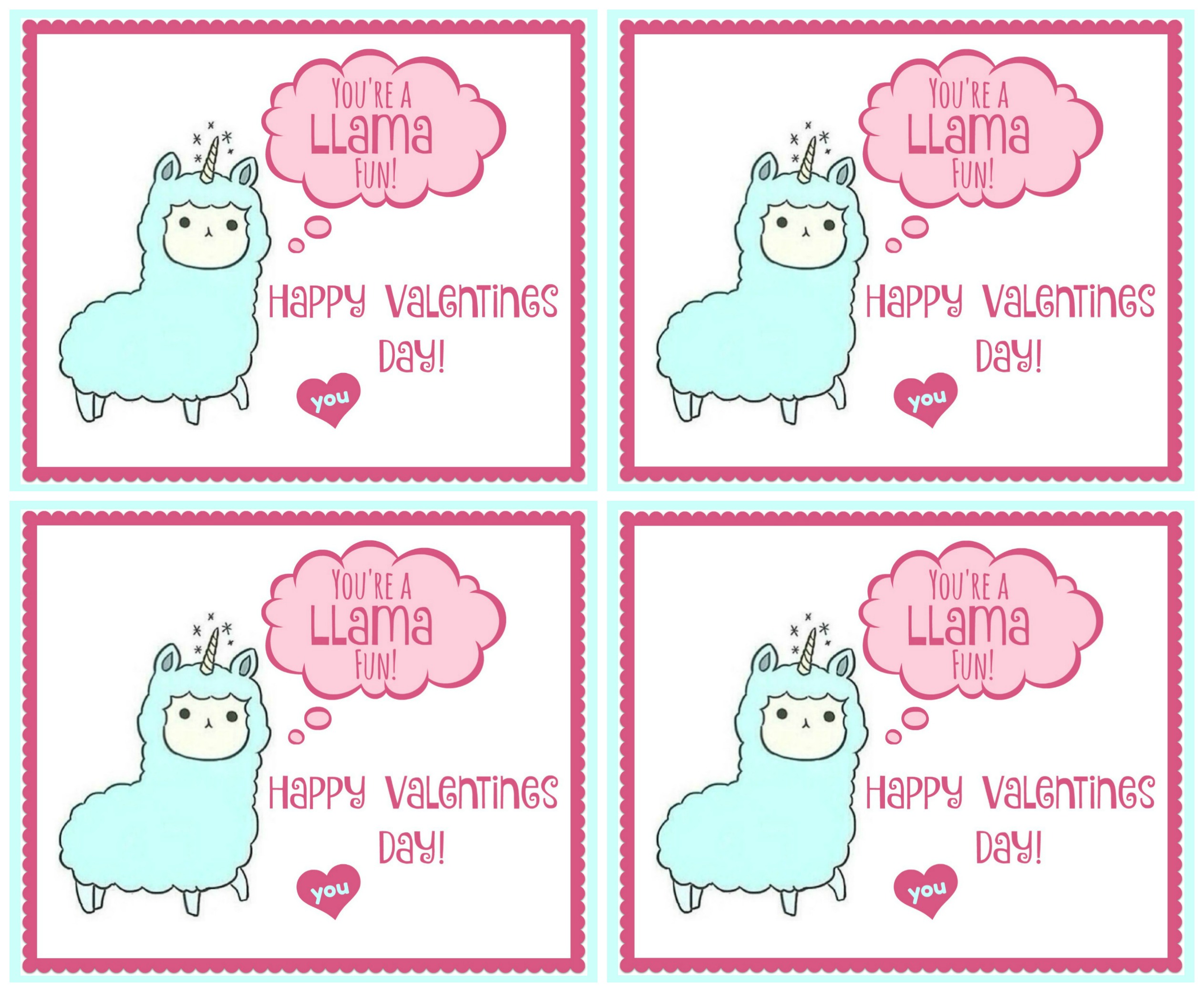 Adorable Valentine Postcards – Free Printables!