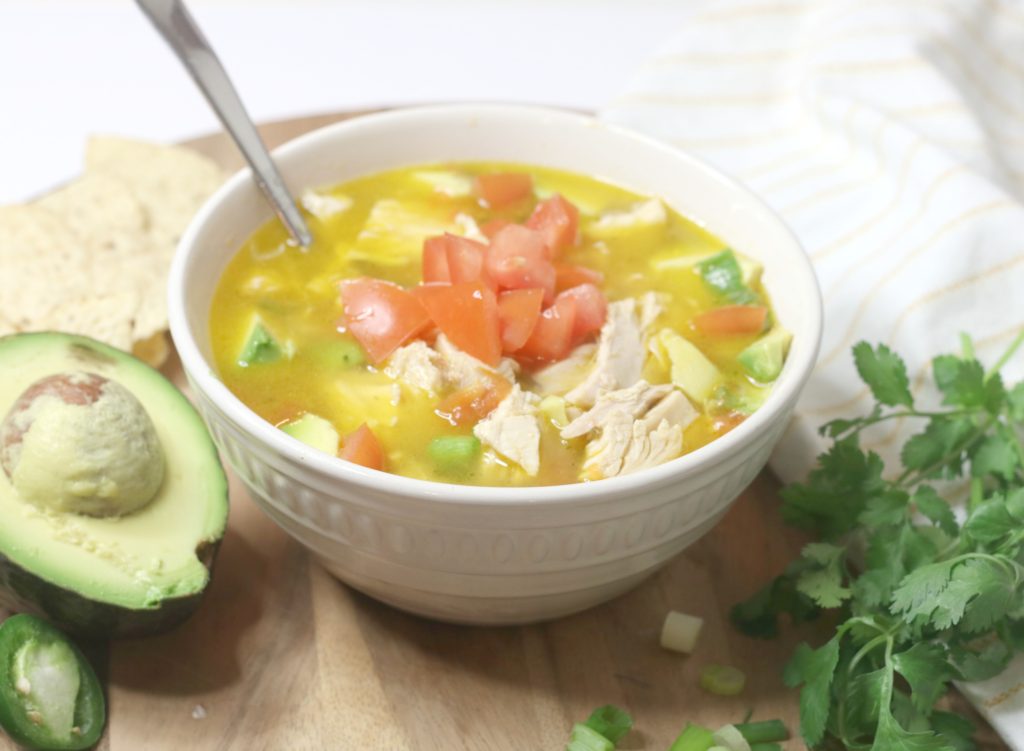 Mexican Chicken Soup with Avocado - Houston Mommy and Lifestyle Blogger ...