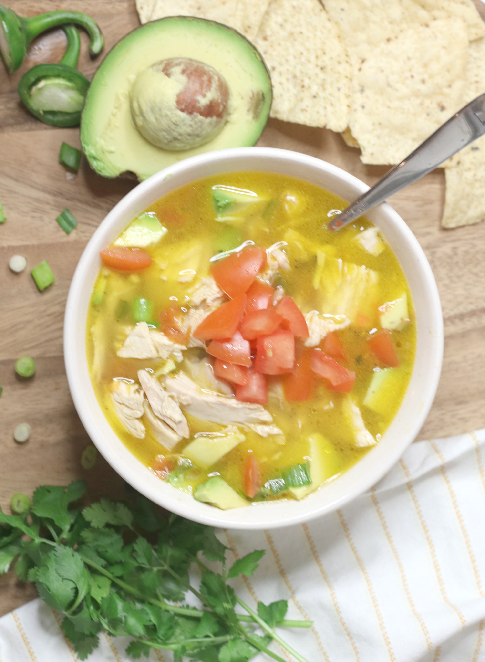 Mexican Chicken Soup with Avocado - Houston Mommy and Lifestyle Blogger ...