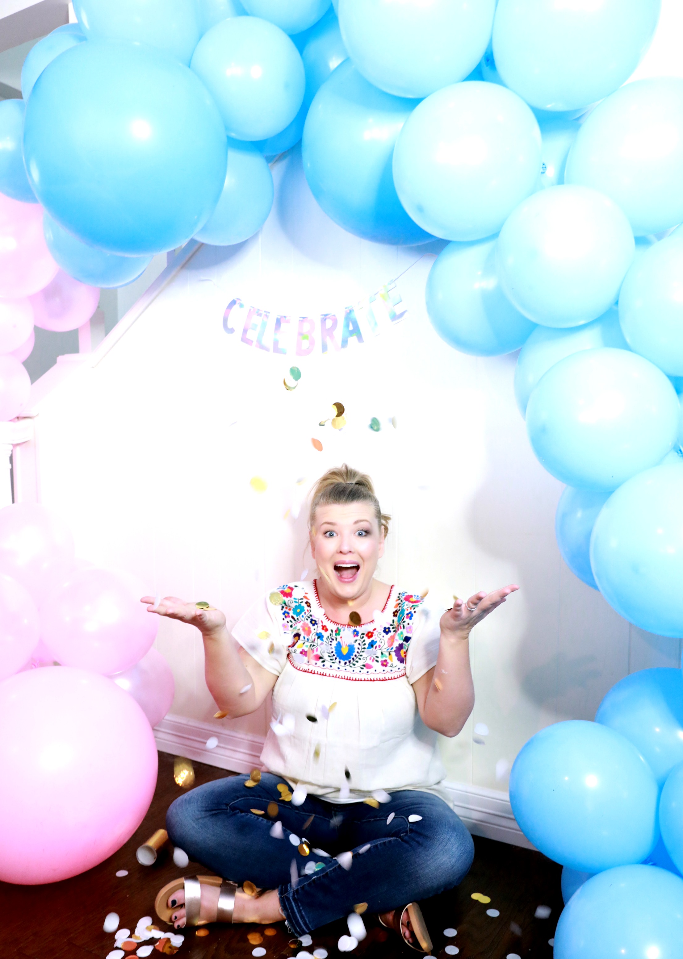 Gender Reveal Balloon Backdrops