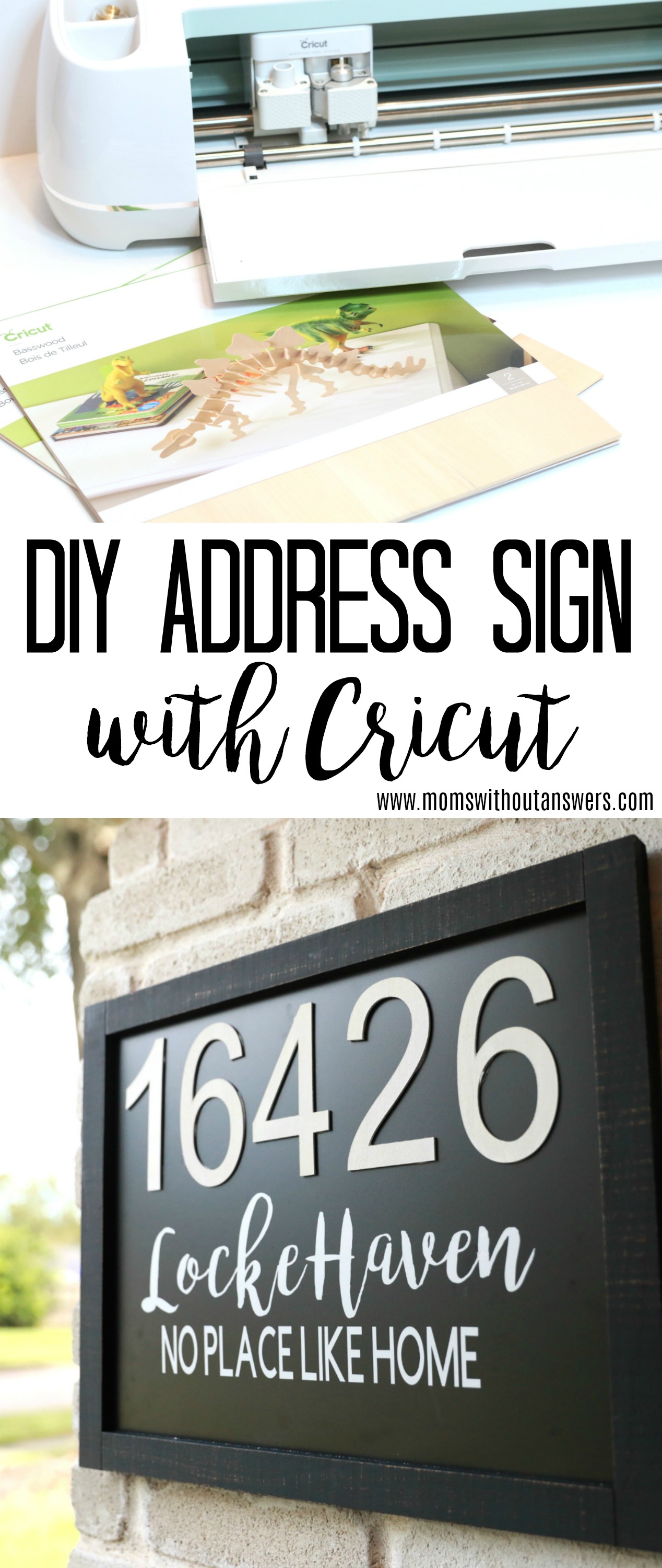 5 Reason Why I LOVE the Cricut Maker + DIY Address Sign - Houston Mommy and  Lifestyle Blogger