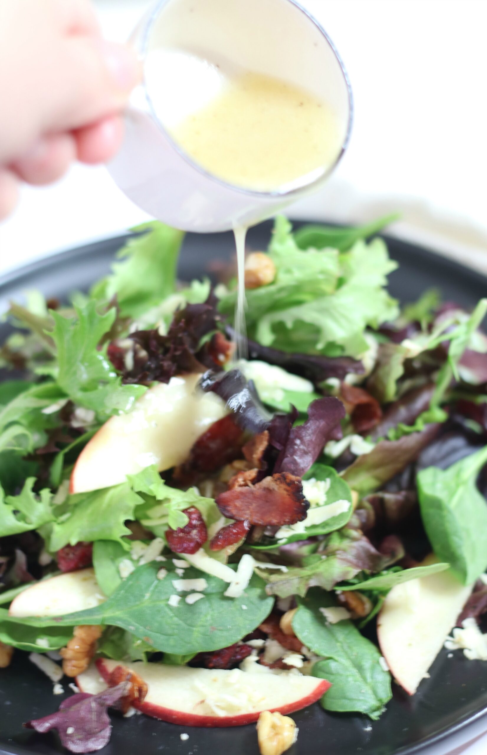 Heirloom Apple Salad with Apple Cider Vinaigrette